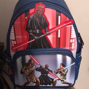 BNWT Star Wars Loungefly mini backpack